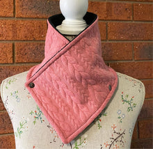 Load image into Gallery viewer, Cable Knit &amp; Quilted - Neck Wrap
